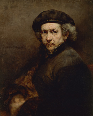 Alle schilderijen Rembrandt in Beurs van Berlage
