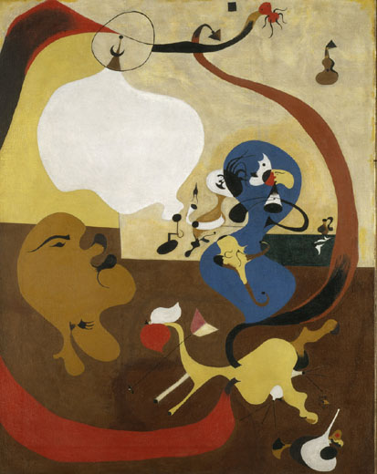 Joan Miró geïnspireerd door Jan Steen