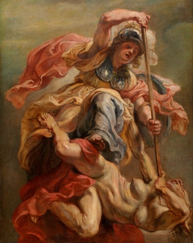 Peter Paul Rubens' Minerva overwint de Onwetendheid FOTO Rijksmuseum Twente