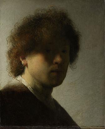 Zelfportret, Rembrandt Harmensz. van Rijn, ca. 1628 CREDITS: Rijksmuseum