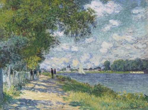 La Seine à Argenteuil door Claude Monet CREDITS: Sotheby's