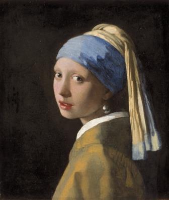 Johannes Vermeer Meisje met de parel, c. 1665 Mauritshuis, Den Haag 