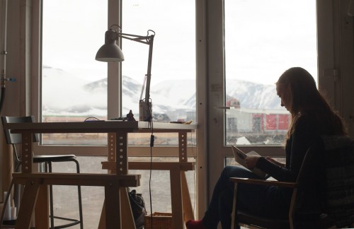 In IJsland heeft Sanne gewerkt aan de uitwerking van haar fotoboek CREDITS: Sanne Kabalt