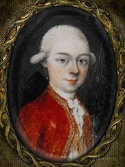 Het portret van Mozart voor Maria Anna CREDITS: Sotheby's 