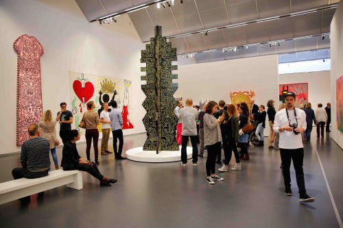 Bezoekers Keith Haring tentoonstelling_Kunsthal Rotterdam CREDITS:  Bas Czerwinski