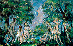 Baadsters - Paul Cézanne (1890)