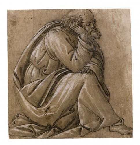 Botticelli, Study for a seated St Joseph CREDITS: Sotheby's