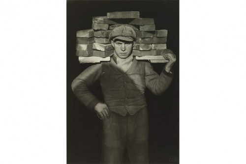 August Sander, Handlanger, Porteur de Briques (The Bricklayer), est. $300/500,000 CREDITS: Sotheby's
