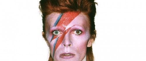 Album cover shoot for Aladdin Sane, 1973 (detail) Design by Brian Duffy and Celia Philo, make up by Pierre La Roche Photograph by Brian Duffy © The David Bowie Archive and (under license from Chris Duffy) Duffy Archive Limited 
