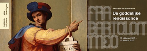 Aankondiging voor Fra Bartolommeo CREDITS Museum Boijmans van Beuningen 