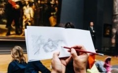 Een weekend tekenen in het Rijksmuseum